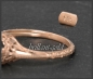 Preview: Diamant Ring 0,91ct, 585 Gold, Antik Jugendstil Design